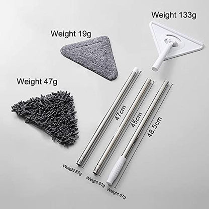 Stainless Steel Triangular Cleaning Mop