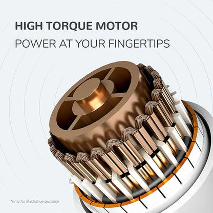 Massager Gun For Full Body Massager [4 Headsl] 6 Speed Mode Massager for Full Body Pain Relief, Muscle Relaxation of Neck, Shoulder, Back, Foot for Men & Women, Black.