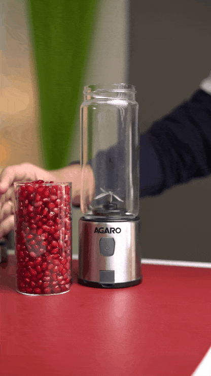 Portable USB Rechargeable Mini Juicer Blender,Electric Juicer Bottle For Smoothies and Juices, Mixer Juicer that Crushes Ice,