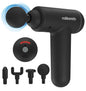 Massager Gun For Full Body Massager [4 Headsl] 6 Speed Mode Massager for Full Body Pain Relief, Muscle Relaxation of Neck, Shoulder, Back, Foot for Men & Women, Black.